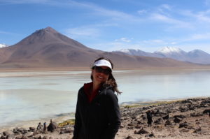 Laguna Blanca, a caminho do Salário de Uyuni