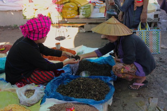 Inle Lake market