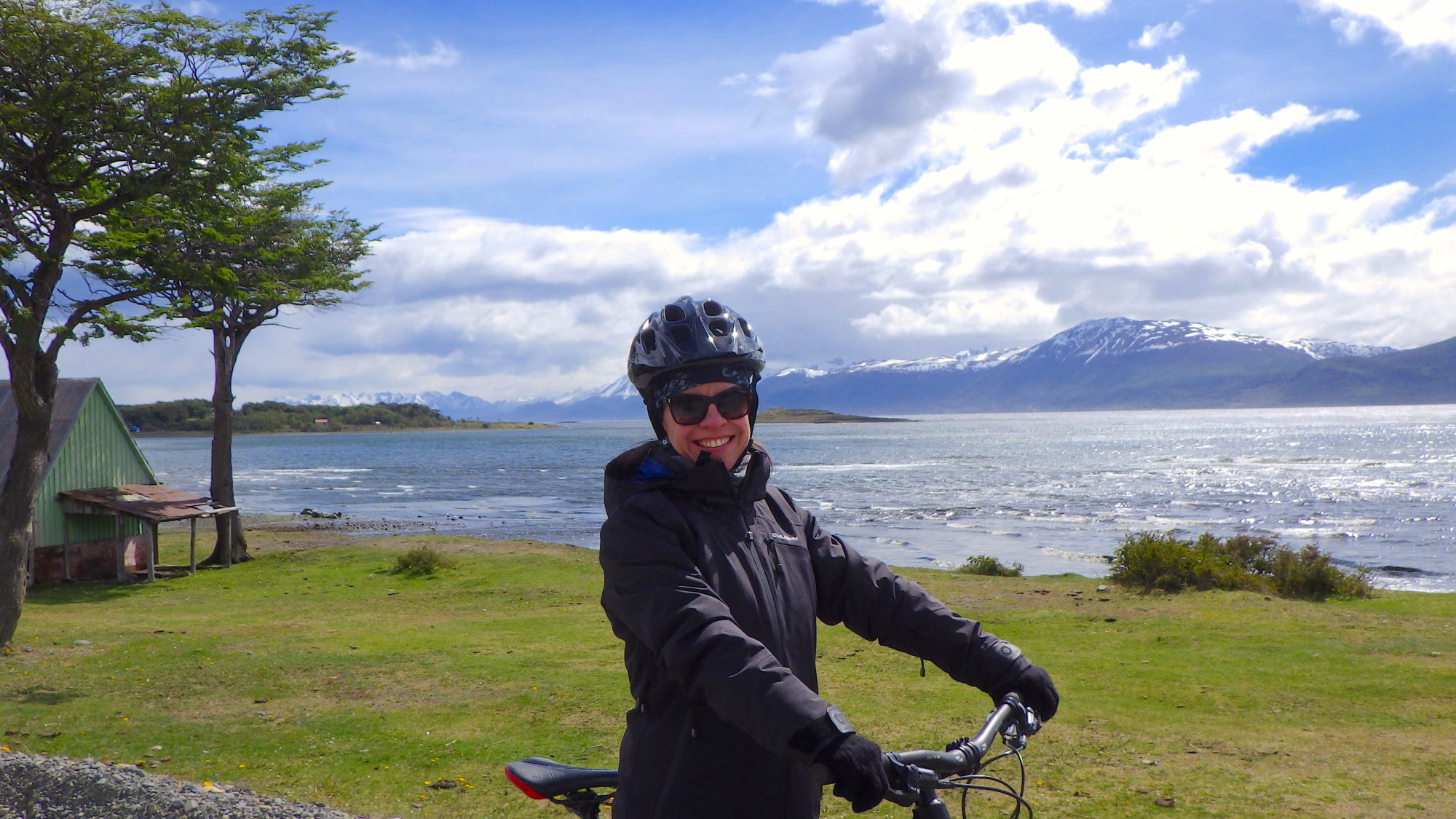 De bike em Puerto Williams