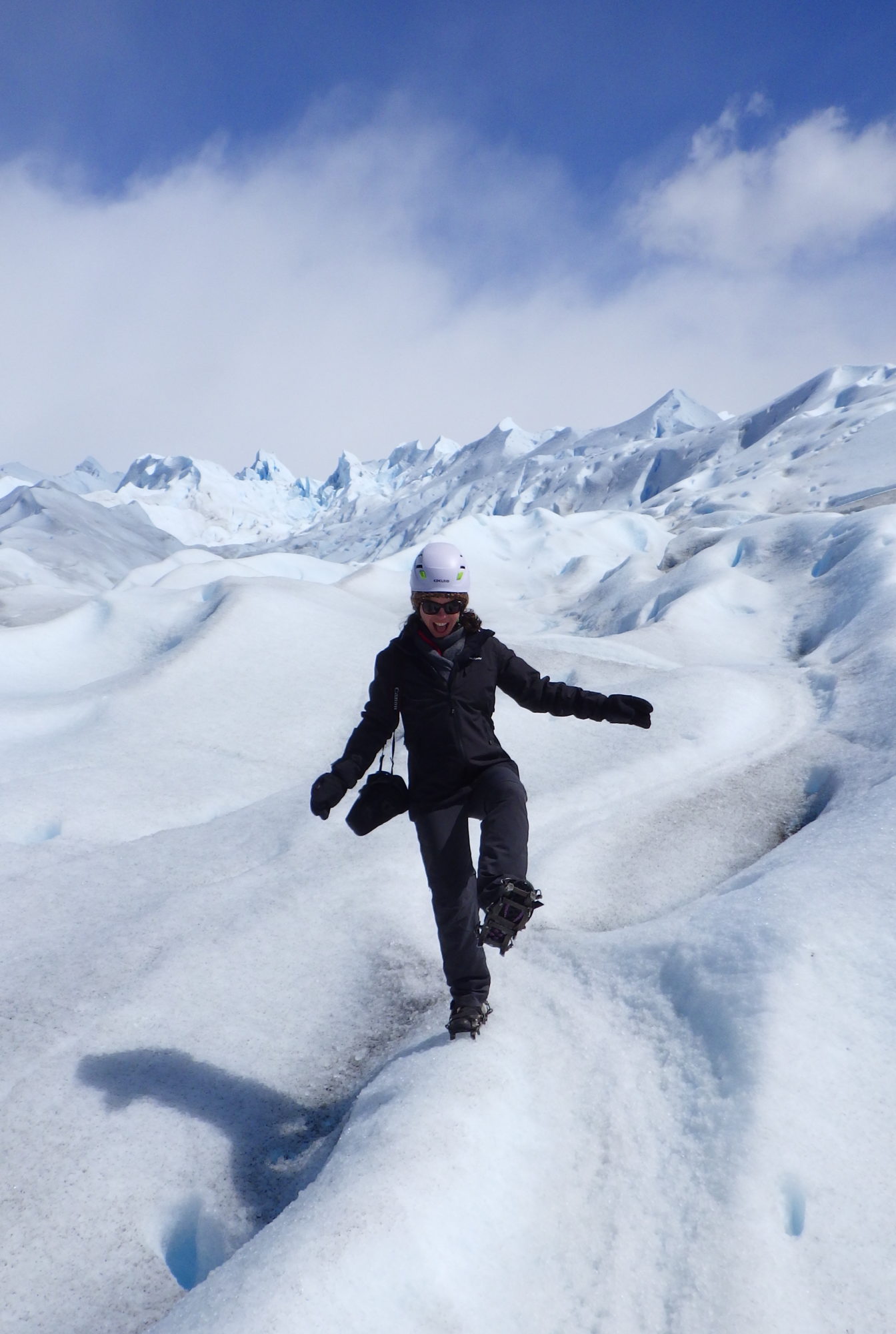 Perito Moreno equilibio